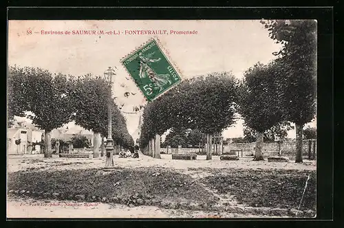 AK Fontevrault, Promenade