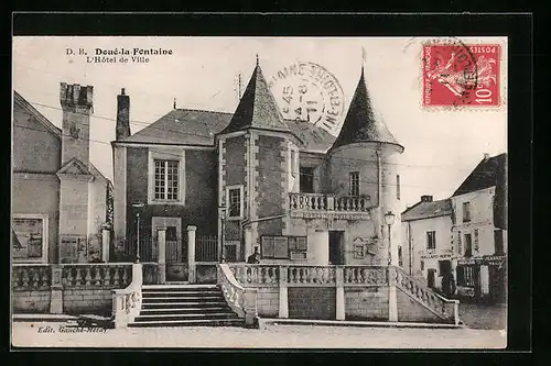 AK Doué-la-Fontaine, L`Hotel de Ville