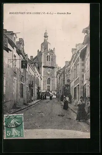 AK Rochefort-sur-Loire, Grande Rue