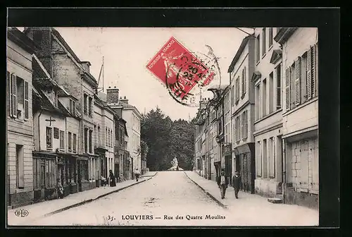 AK Louviers, Rue des Quatre Moulins