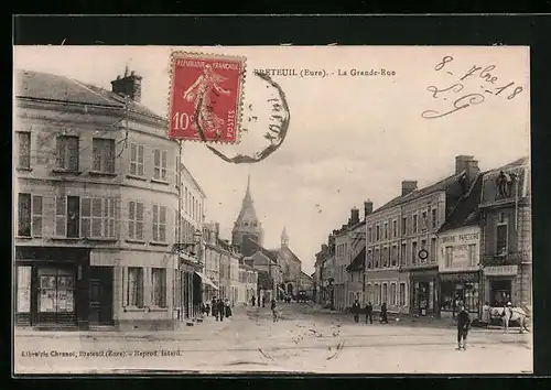 AK Breteuil, La Grande-Rue