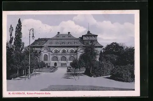 AK M.-Gladbach, Kaiser-Friedrich-Halle