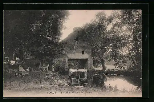 AK Torcy, Le vieux Moulin de Douves