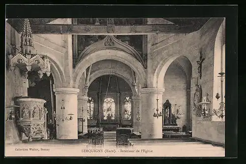 AK Serquigny, Intérieur de l`Eglise