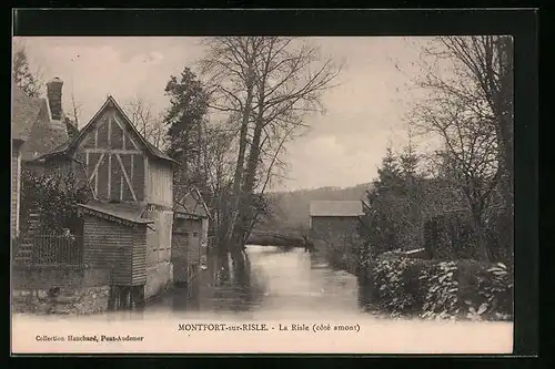 AK Montfort-sur-Risle, La Risle côté amont