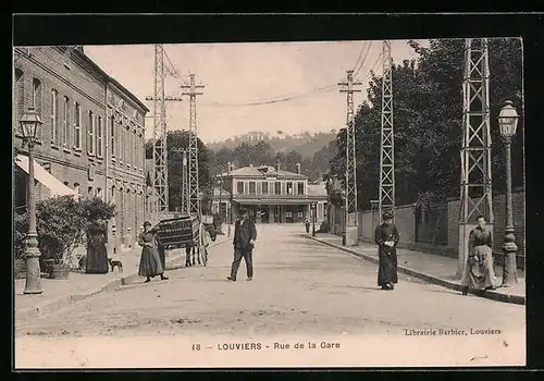 AK Louviers, Rue de la Gare