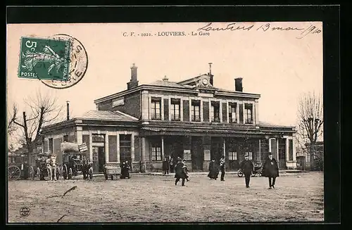 AK Louviers, La Gare