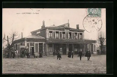 AK Louviers, La Gare