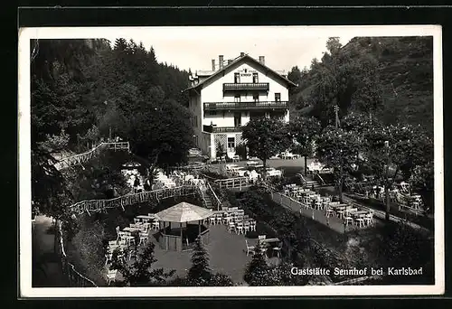 AK Karlsbad, Gasthaus Sennhof