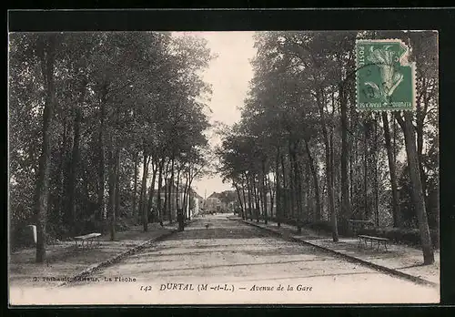 AK Durtal, Avenue de la Gare