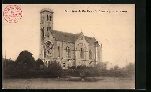 AK Notre-Dame du Marillais, La Chapelle prise du Marais