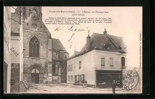 AK Marle, l'Église, le Transept Sud