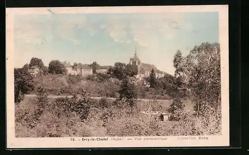 AK Ervy-le-Chatel, Vue panoramique