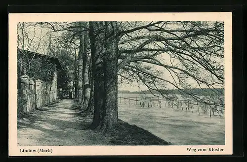 AK Lindow /Mark, Weg zum Kloster