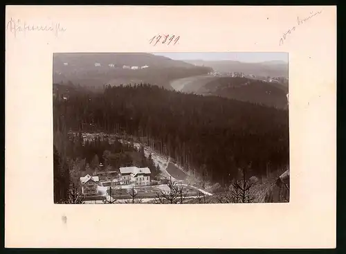 Fotografie Brück & Sohn Meissen, Ansicht Bärenburg, Hotel & Pension Schäfermühle