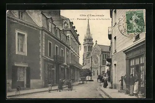 AK Paramé, La Rue de la Gardelle