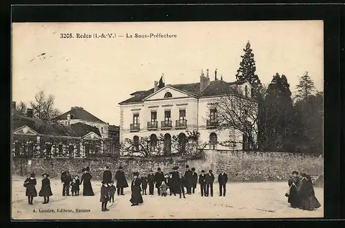 AK Redon, La Sous-Préfecture