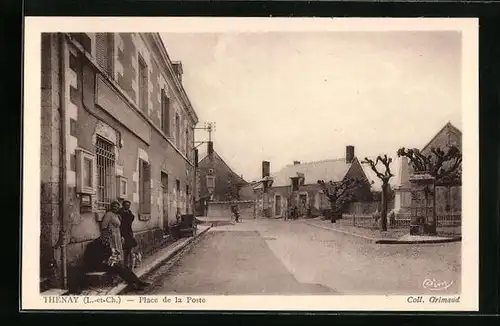 AK Thenay, Place de la Poste