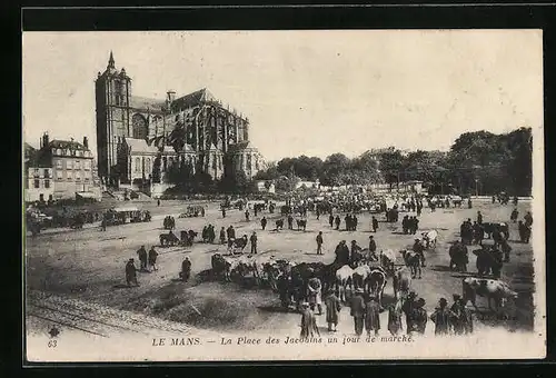 AK Le Mans, La Place des Jacobins