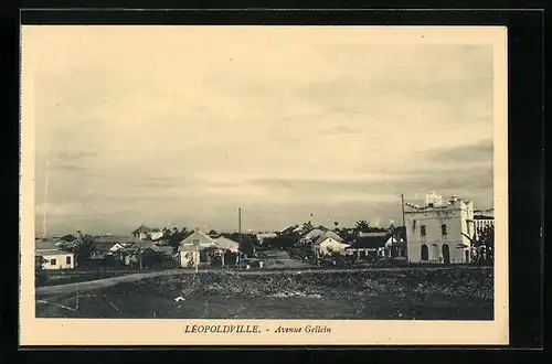 AK Léopoldville, Avenue Gellein