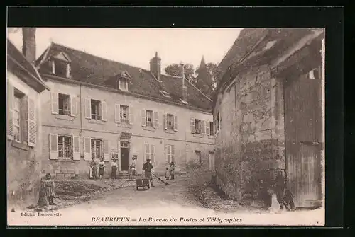 AK Beaurieux, Le Bureau de Postes et Télégraphes