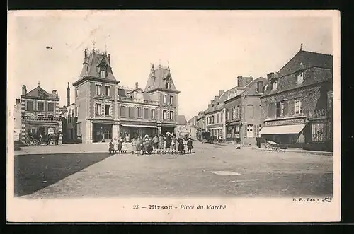 AK Hirson, Place du Marché