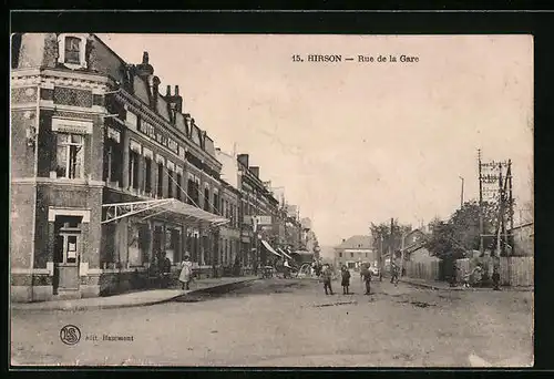 AK Hirson, Rue de la Gare