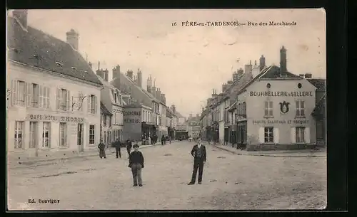 AK Fère-en-Tardenois, Rue des Marchands