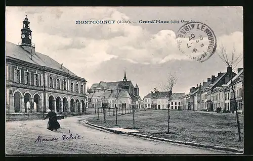 AK Montcornet, Grand`Place (coté Ouest)