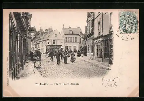 AK Laon, Place Saint-Julien