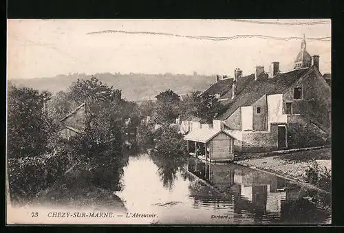 AK Chézy-sur-Marne, L`Abreuvoir