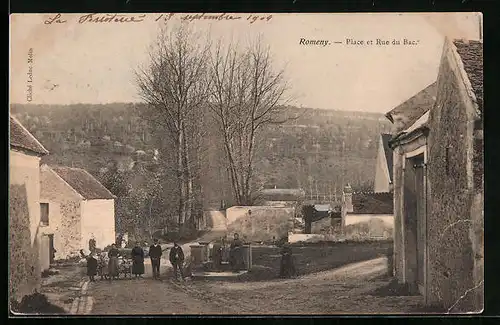 AK Romeny, Place et Rue du Bac