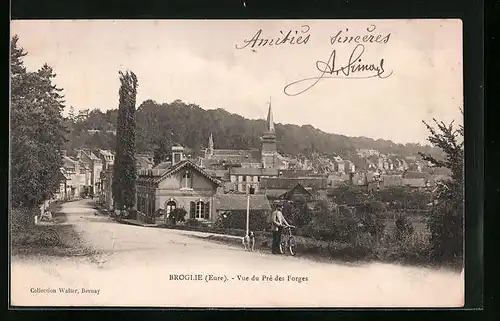 AK Broglie, Vue du Pre des Forges, Panorama