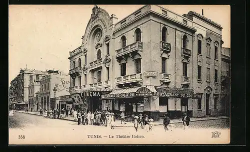 AK Tunis, Le Théâtre Italien
