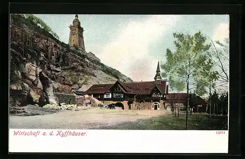 AK Kyffhäuser, Gasthaus a.d. Kyffhäuser