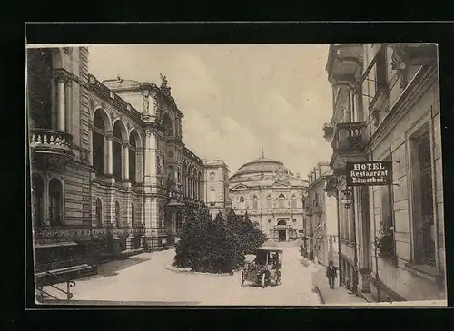 AK Baden-Baden, Friedrichs- und Kaiserin Augusta-Bad, Hotel Römerbad