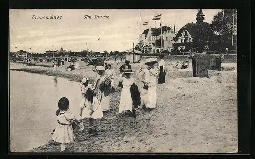 AK Travemünde, Gesellschaft am Strande