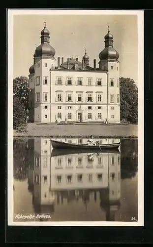 AK Hohenelbe, Schloss im Sonnenschein