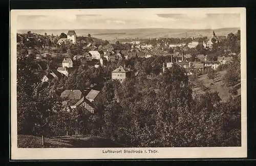 AK Stadtroda i. Thür., Teilansicht