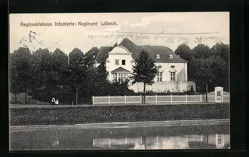AK Lübeck, Regimentshaus Infanterie-Regiment