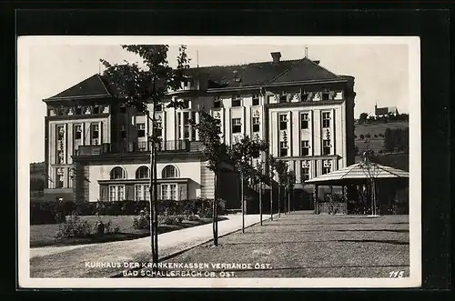 AK Bad Schallerbach, Kurhaus der Krankenkassen Verbände Öst.