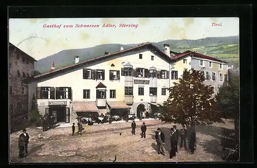 AK Sterzing, Gasthof zum Schwarzen Adler