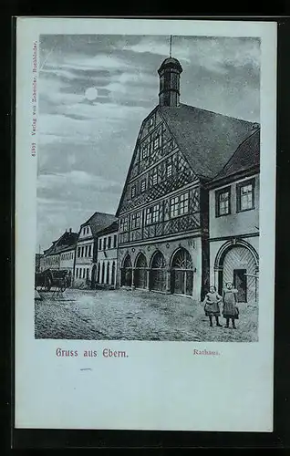 Mondschein-AK Ebern, Rathaus