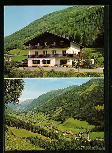 AK St. Johann im Ahrntal, Ferienheim Haus an der Wiese, Teilansicht