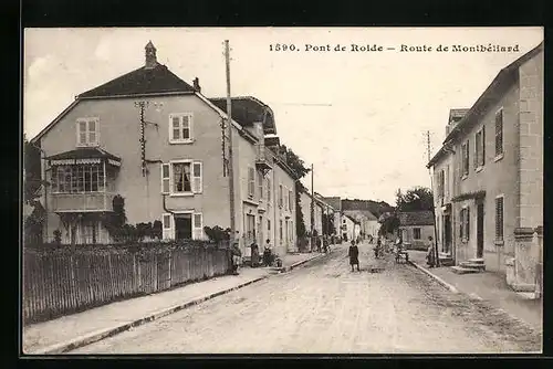 AK Pont de Roide, Route de Montbéliard