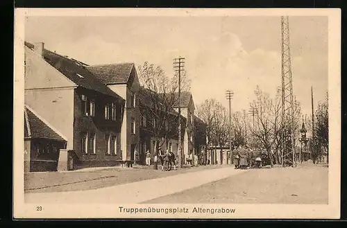 AK Altengrabow, auf dem Truppenübungsplatz