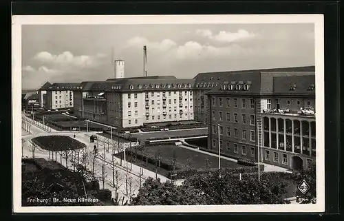 AK Freiburg i. Br., Neue Kliniken aus der Vogelschau