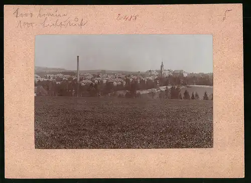 Fotografie Brück & Sohn Meissen, Ansicht Grossschweidnitz, Blick auf die Königliche Landesanstalt