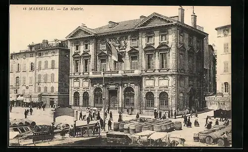 AK Marseille, La Mairie, Facade