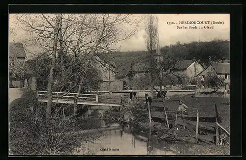 AK Herimoncourt, Sur les Bords du Gland